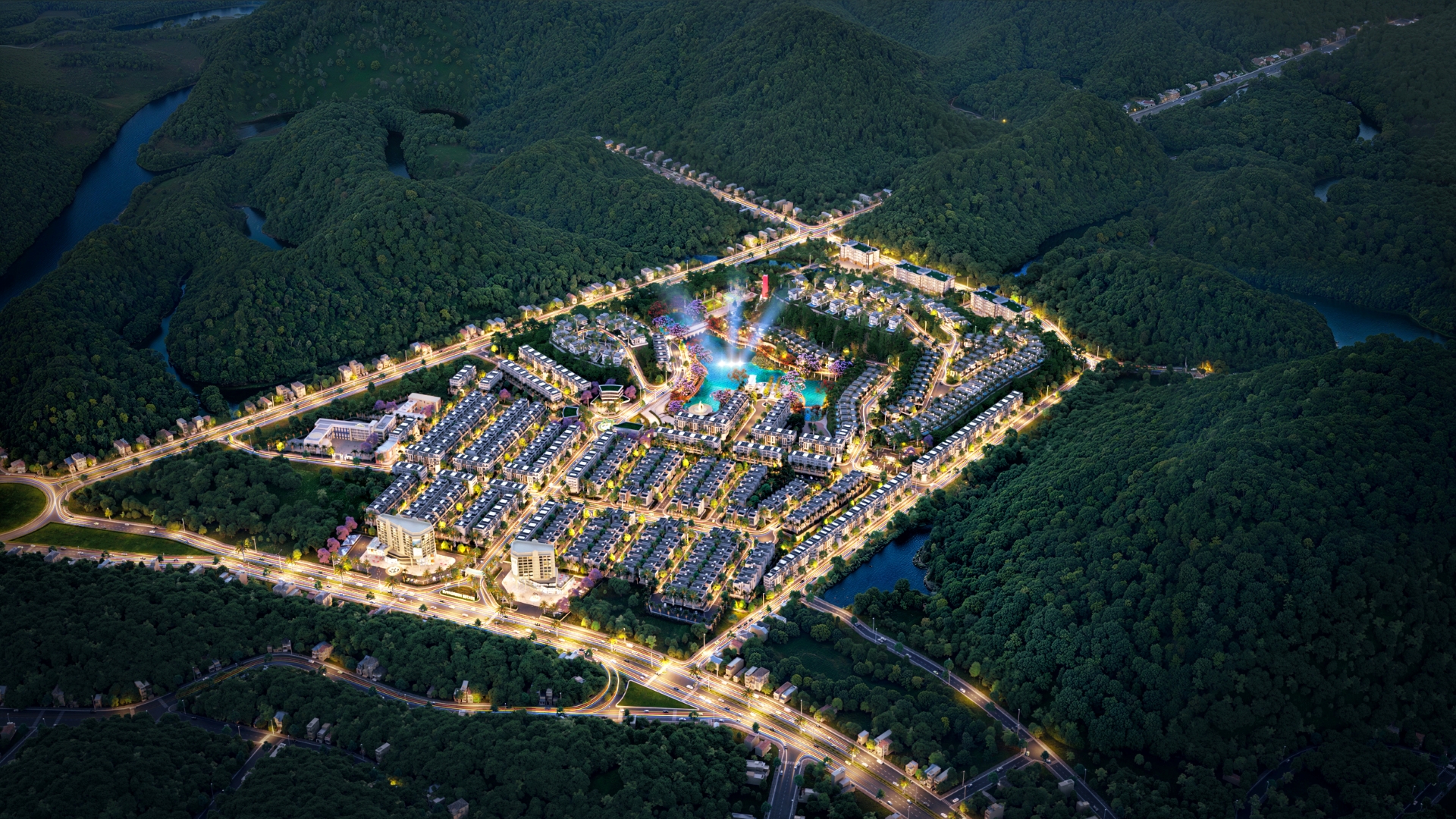 Kiến trúc cảnh quan Evergreen Estate