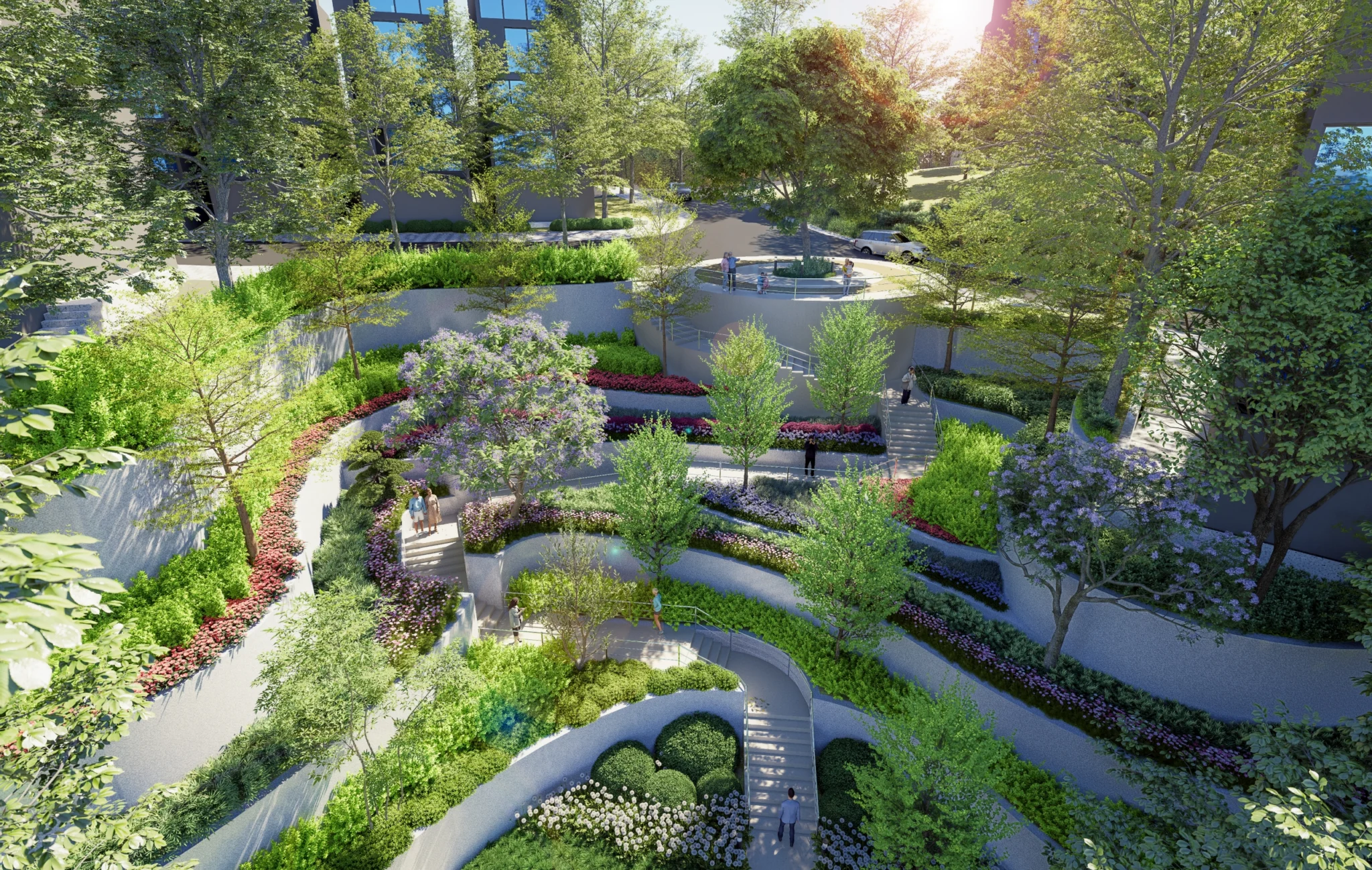 Cảnh quan xanh tại Evergreen Estate