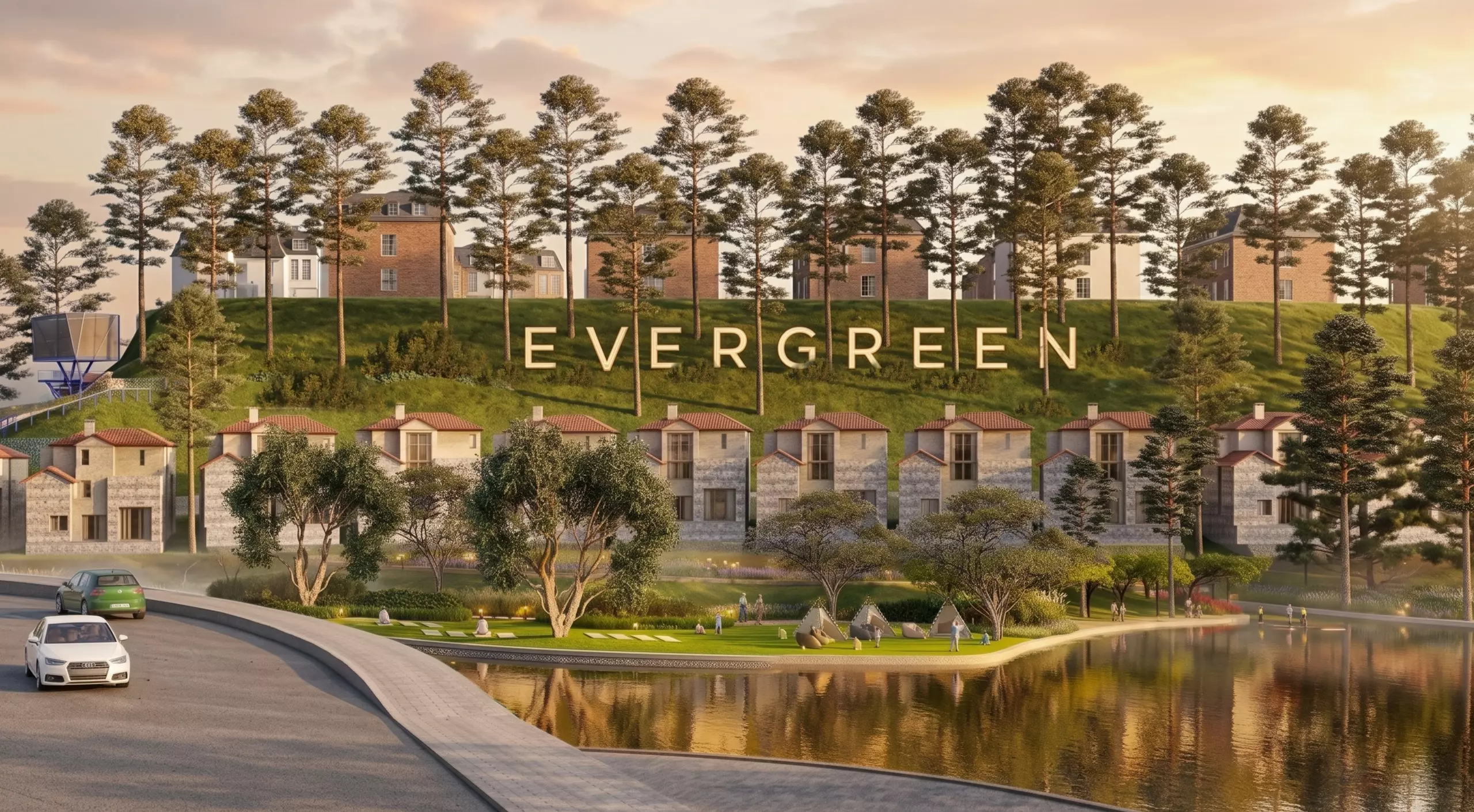 Ngôn ngữ kiến trúc Evergreen Estate